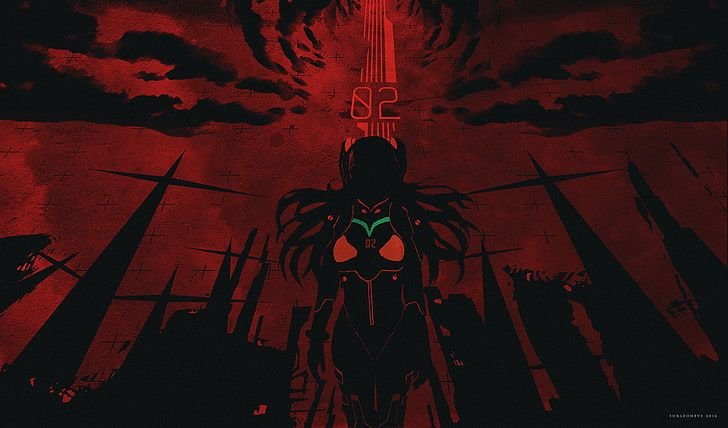 Евангелион арт 4к