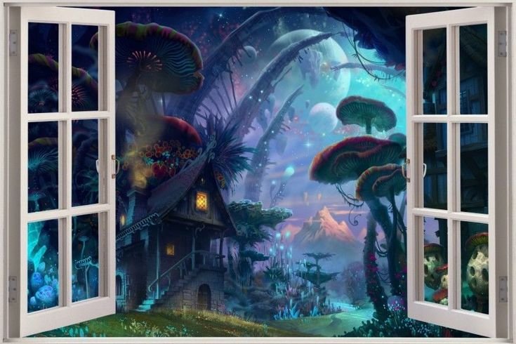 Сказка на окне