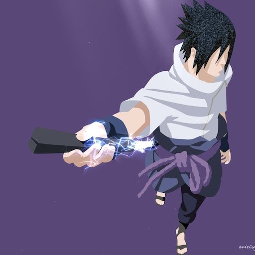 Саске Наруто минималист