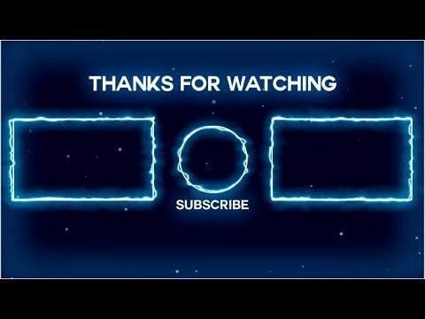 Концовка ролика для ютуба