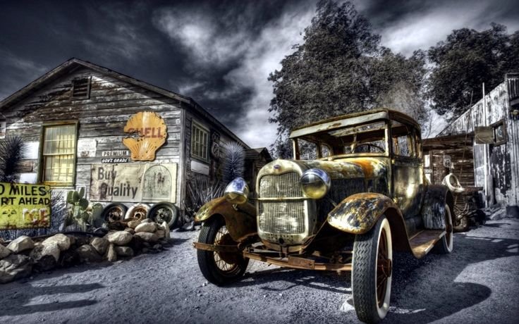 Старинные машины