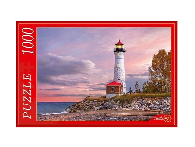 Пазлы 1000 "Маяк на закате" 79811