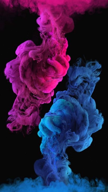 Разноцветный дым