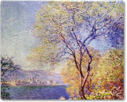 Антиб вид из садов Салис