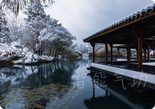 Зима в Японии