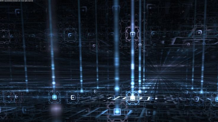 Абстрактный цифровой фон