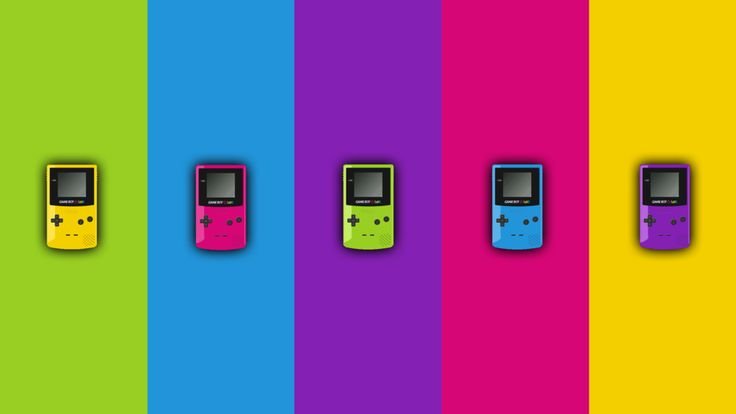 Цветовая палитра геймбой