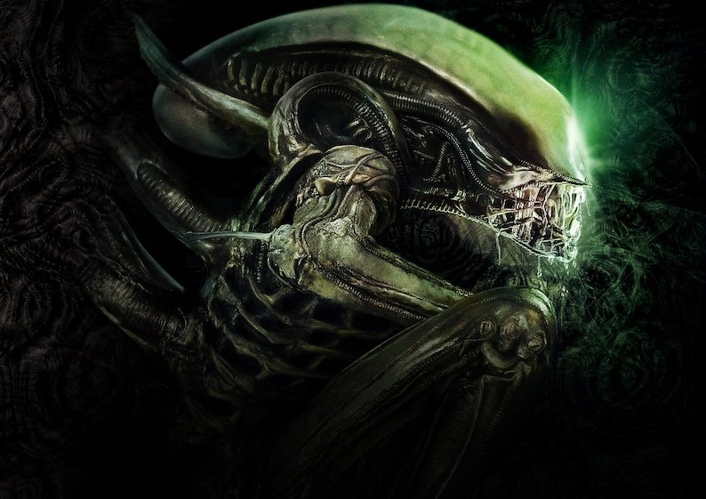 Чужой 1979 Ксеноморф Гигера