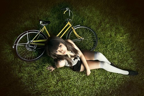 Фотосет с велосипедом