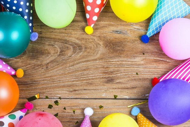 Фон с воздушными шарами