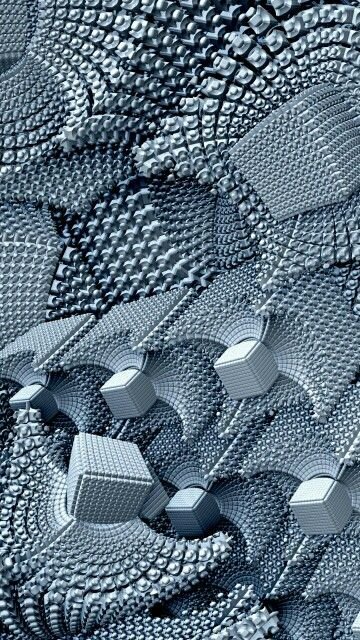 Обои на айфон объемные