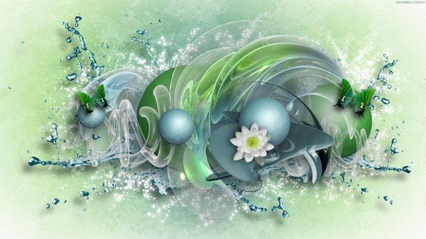 Заставка на рабочий стол абстракция