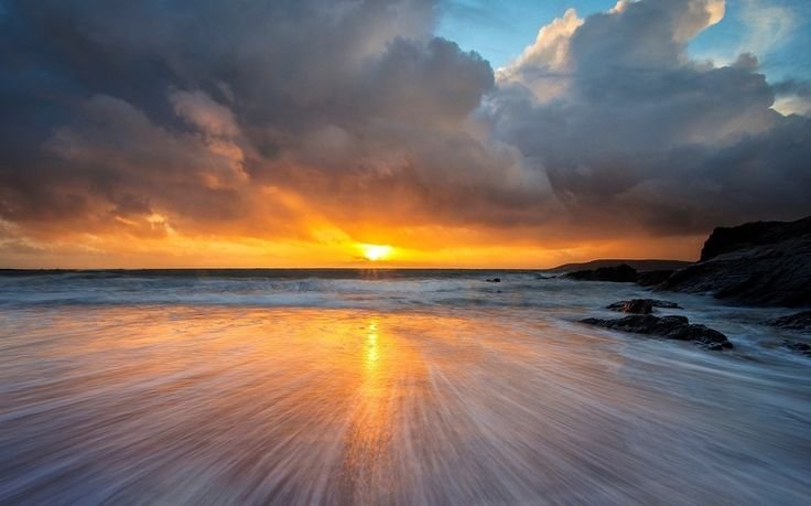 Море солнце