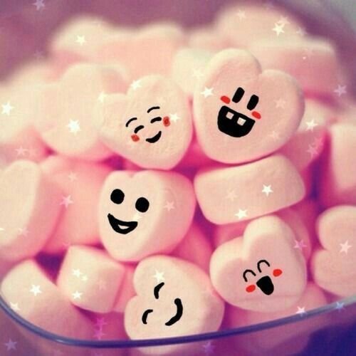 Мордашки из маршмеллоу