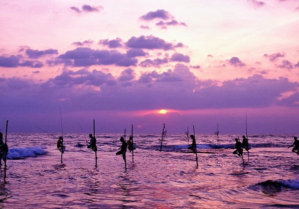Велигама Шри Ланка рыбаки