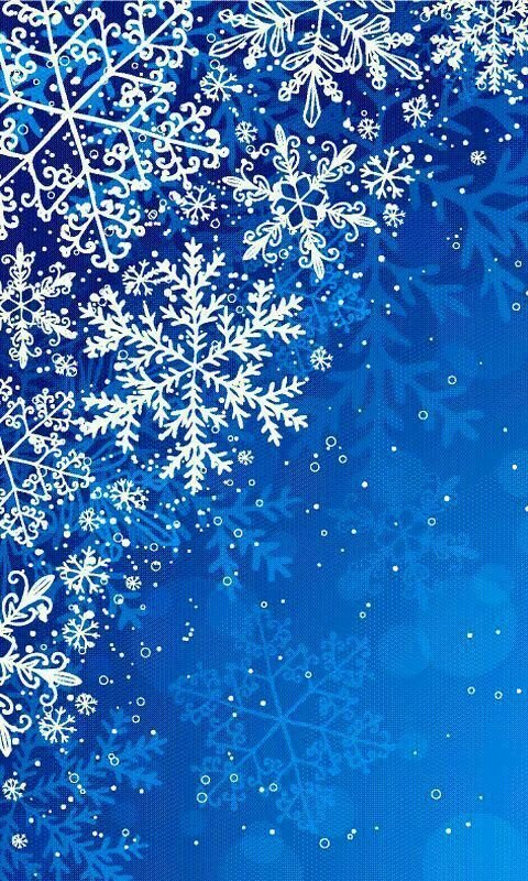 Зимние снежинки