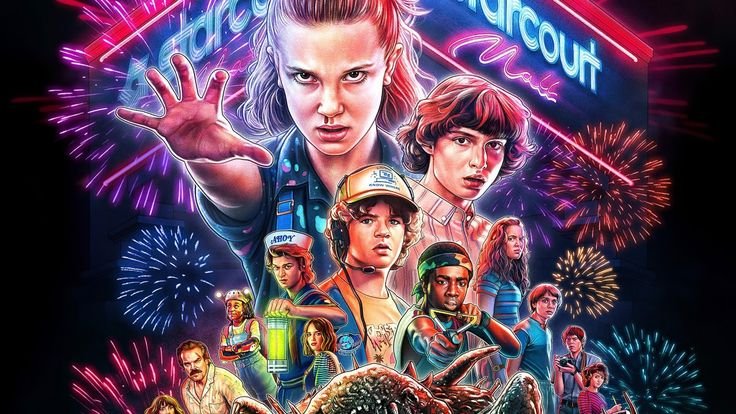 Stranger things плакат