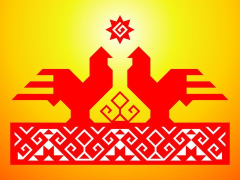Чувашские узоры и орнаменты