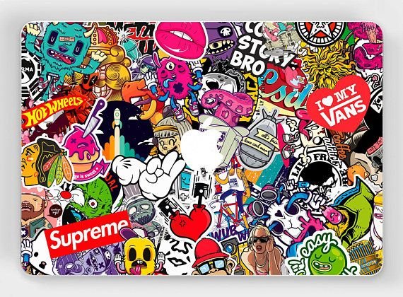 Наклейки стикербомбинг