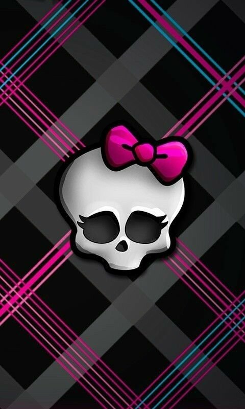 Обои в стиле монстр Хай