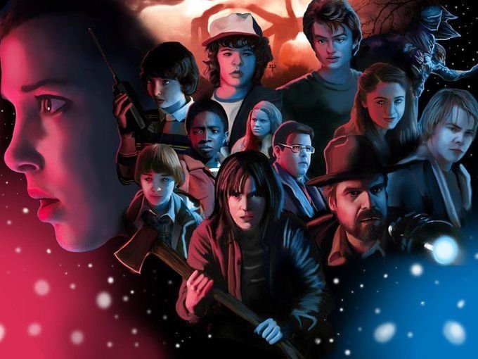 Stranger things обои