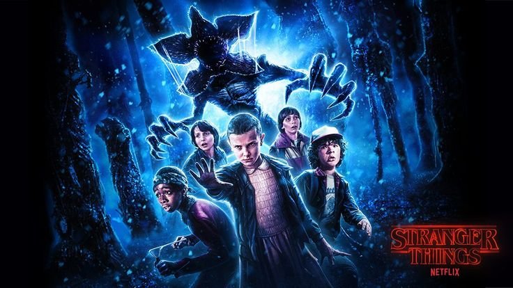 Stranger things 1 сезон Постер