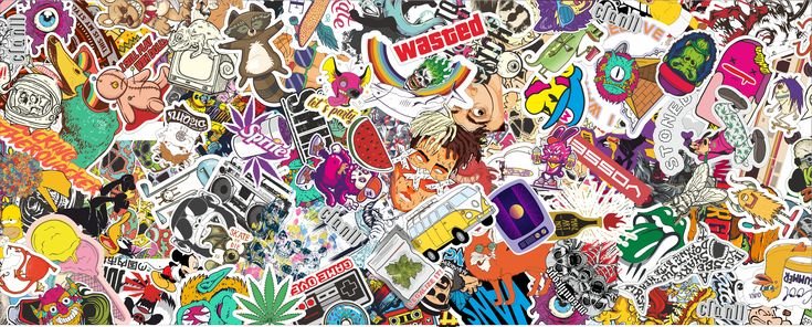 Наклейки стикербомбинг