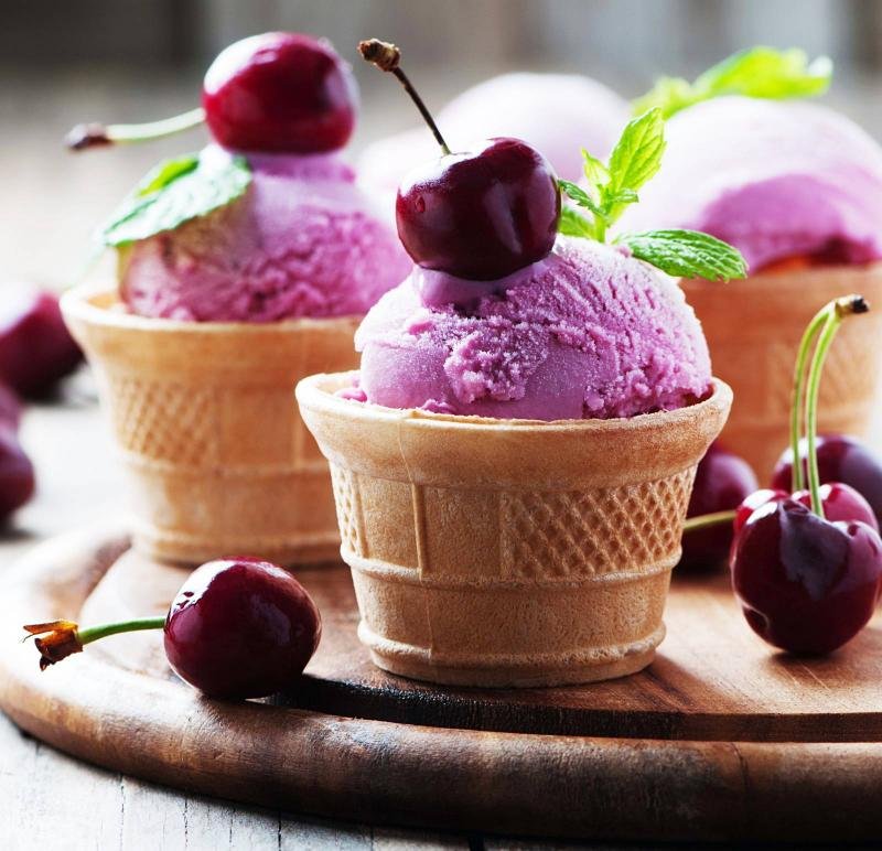 Красивое мороженое