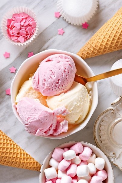 Сладости мороженое