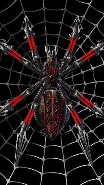 Паук птицеед паутина