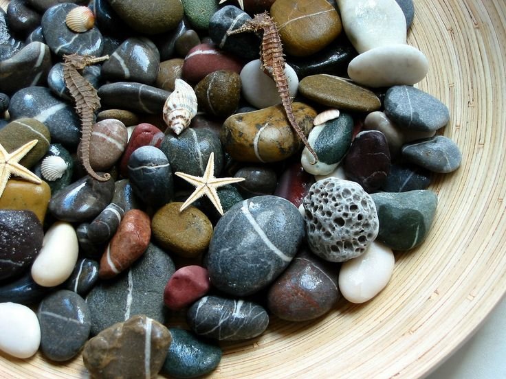 Речная галька горного Алтая