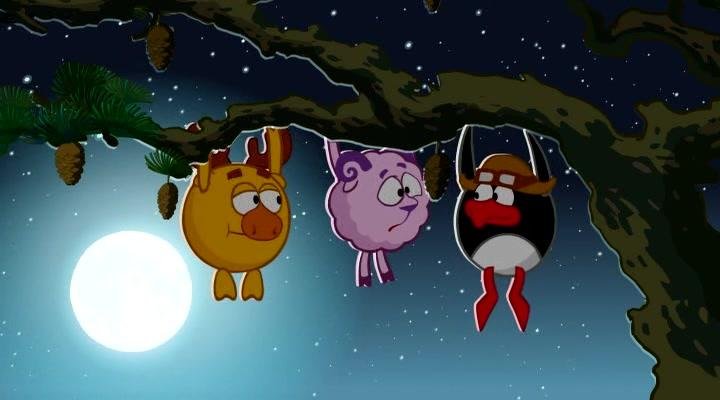 Смешарики 131 серия только горы