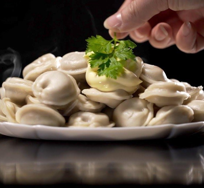 Красивые пельмени