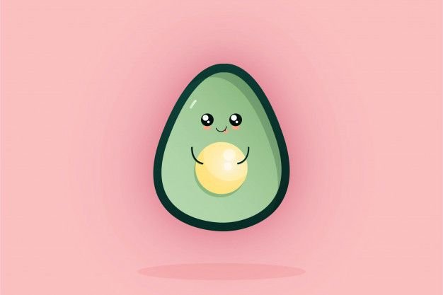 Авокадо рисунок