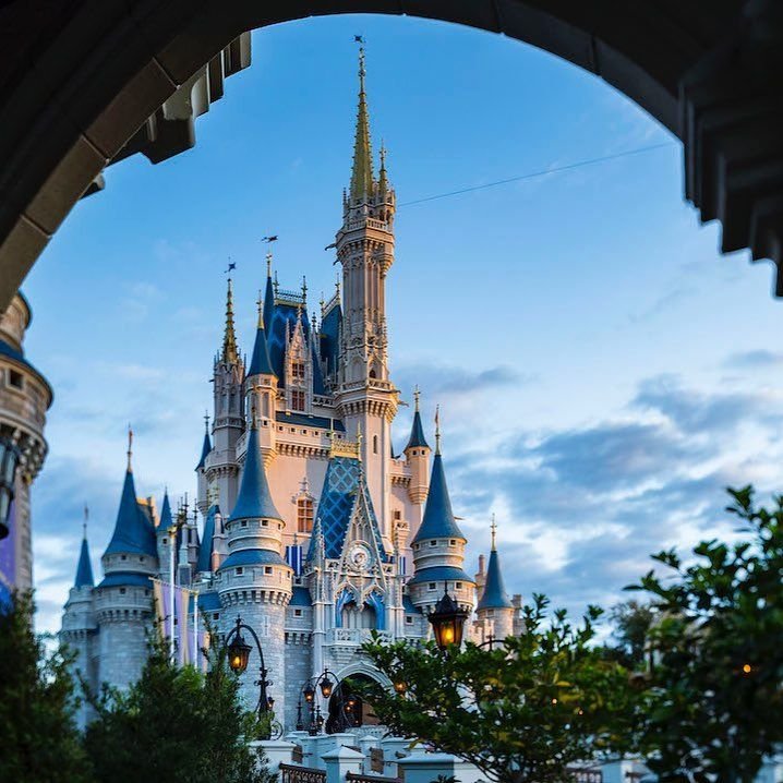 Уолт Дисней фото замка