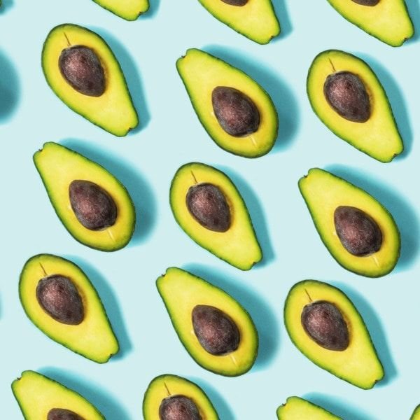Красивый фон с авокадо