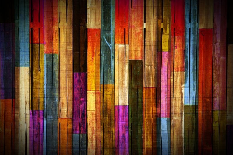 Цветное дерево