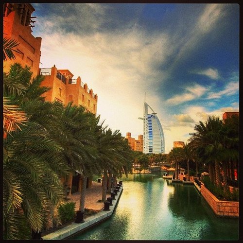 Арабские эмираты пейзаж