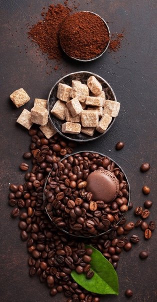 Кофе фон на телефон