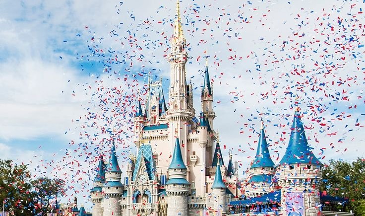 Диснейленд замок фон