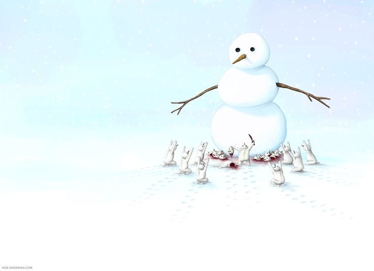 Новогодний Минимализм зима