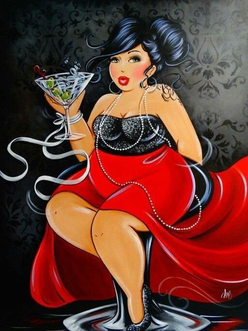 Красивые толстушки