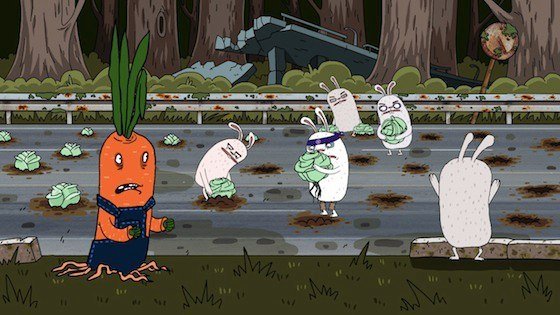 Герои мультсериала атомный лес