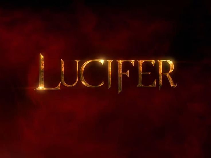 Люцифер сериал надпись
