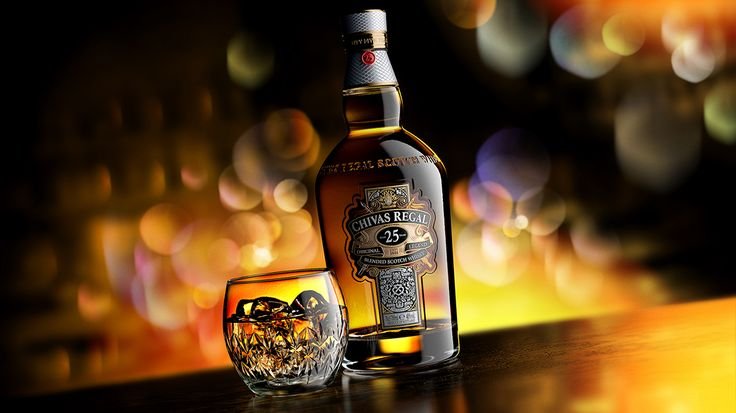 Бутылка Чивас Ригал