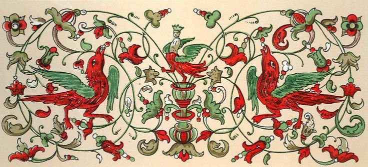 Древнерусский зооморфный орнамент