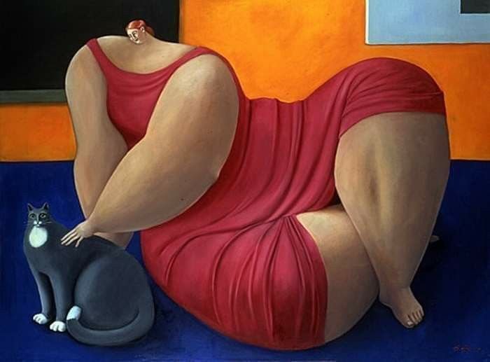 Фернандо Ботеро балерина