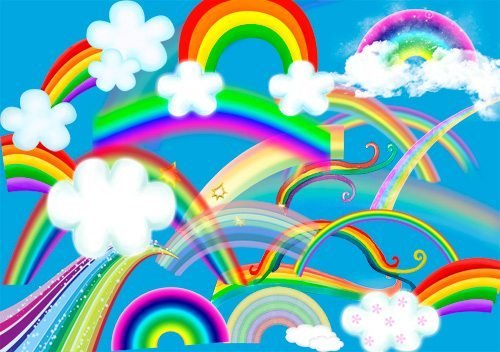 Радуга рисунок