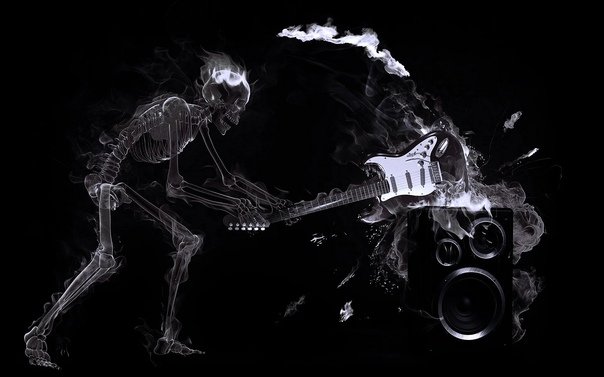 Заставка на рабочий стол скелет