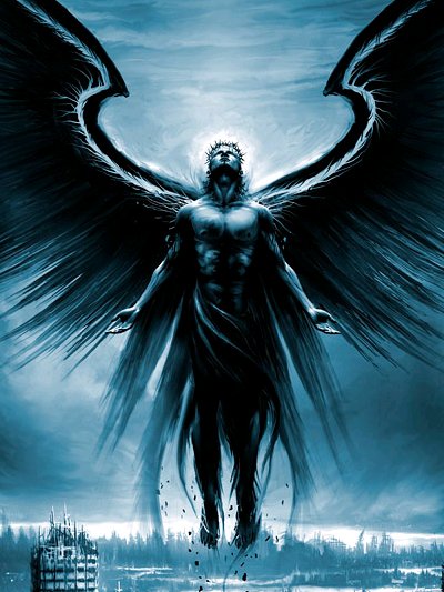 Архангел Азраил икона